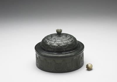 图片[2]-Jade round box, Qing dynasty (1644-1911)-China Archive